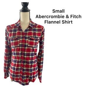 Small Abercrombie & Fitch Flannel Shirt